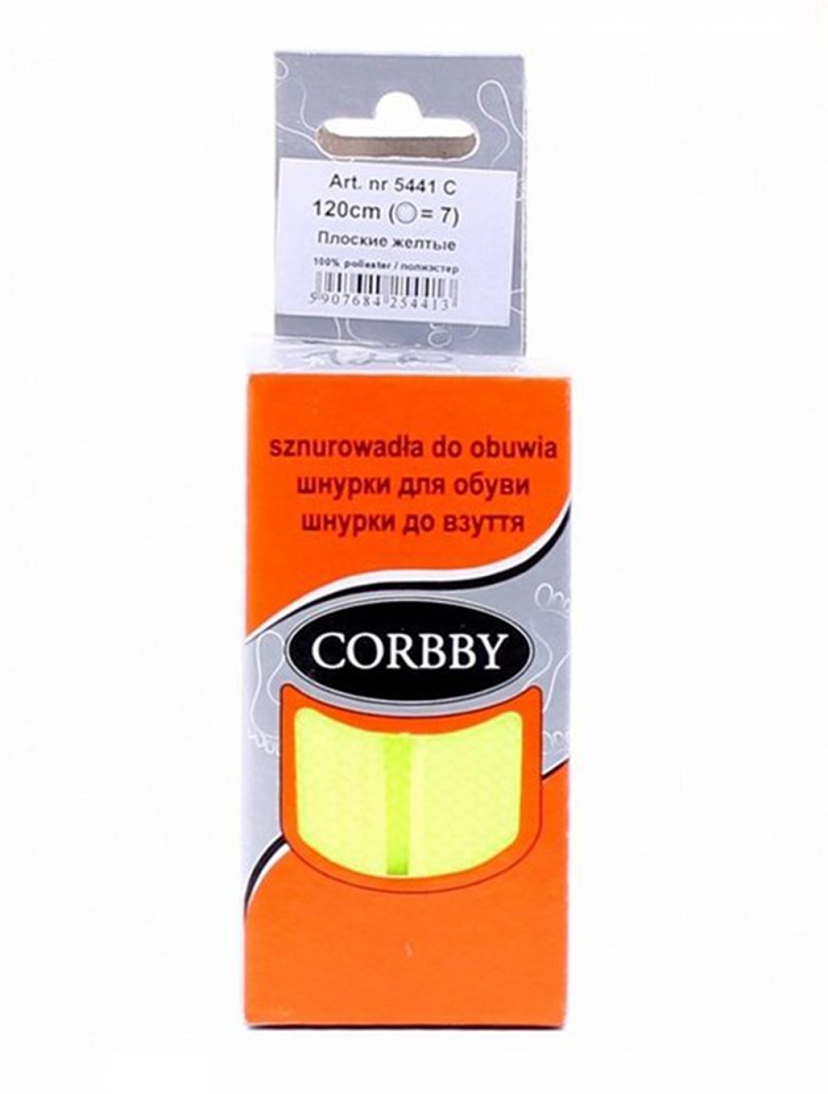 Corbby 5441C шнурки желтый