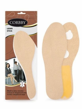 Corbby 1055C стельки LEDER