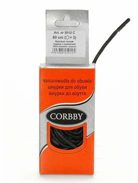 Corbby 5012C шнурки черный