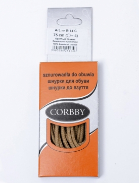 Corbby 5214C шнурки бежевый