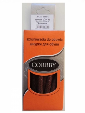 Corbby 5605C шнурки коричневый