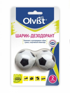 Olvist 6091-2 шарик-дезодорант лимон